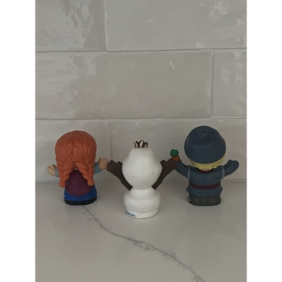 Little People Disney Frozen Anna Olaf Kristoff Figures Lot  Of 3 Replacement - Picture 3 of 3